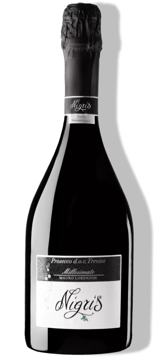 prosecco nigris doc treviso extra dry gold line bottiglia